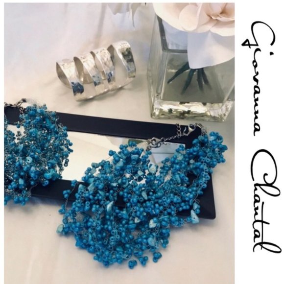 BoHo Convertible Handmade Beaded Necklace/Bracelet - Picture 3 of 4